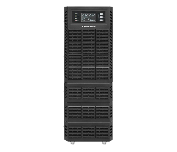 QOLTEC UPS 6kVA | 6000W | Power Factor 1.0 | LCD | EPO| USB | On line 52283 - 1238944 - zdjęcie 2